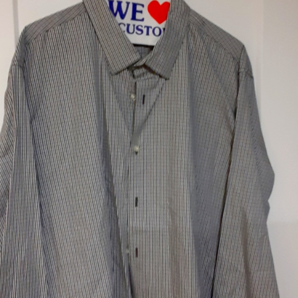 Claiborne Button Up Long Sleeve Shirt.  Size XXL